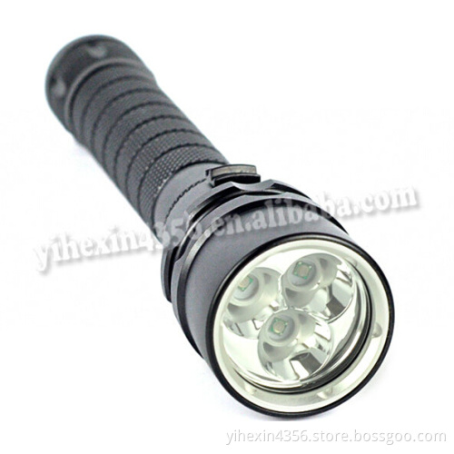 10W Waterproof IP68 Amber Scorpio UV Flashlight Diving